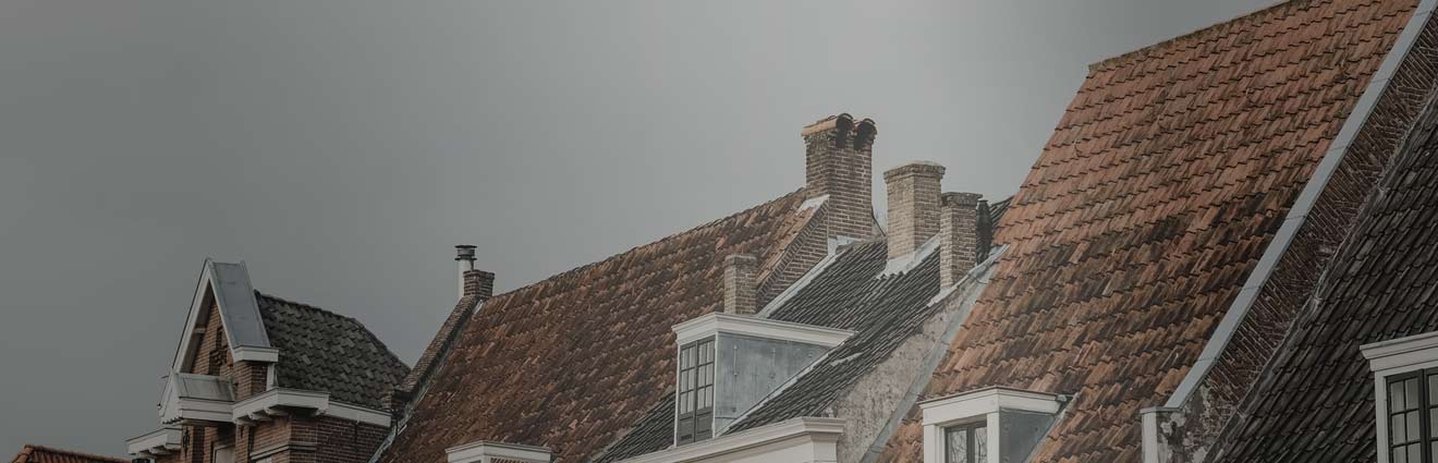 Image showing old roofs.